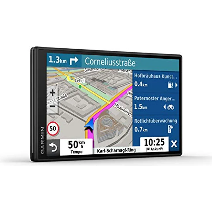 Garmin DriveSmart 55 MT-D EU, GPS-Navigationsgerät mit 5,5 Zoll Touch-Display, 3D-Karten und Live-Traffic über DAB+ – Bild 2
