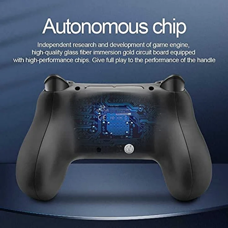 Redragon Ceres G812, Gaming Controller für PC, PS4, Android und iOS, kabellos und verkabelt, Schwarz – Bild 3