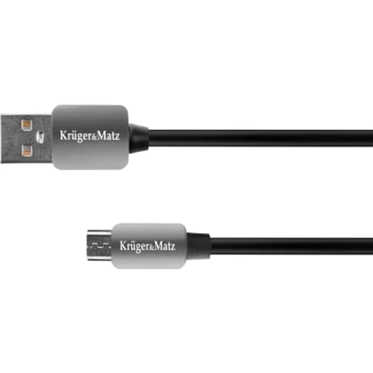 USB Kabel - Micro USB Stecker- Stecker 1.0m Krüger&Matz