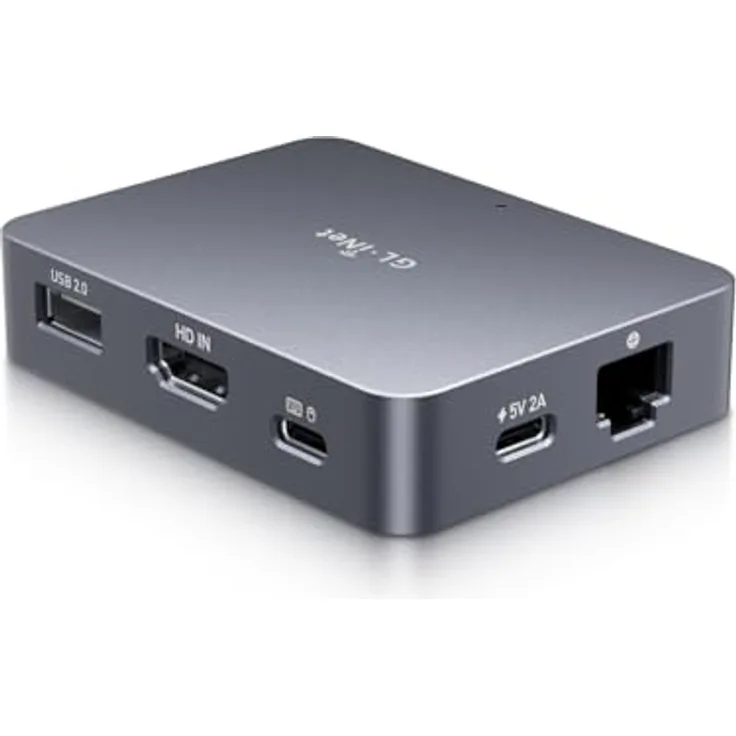 Allnet KVM over IP RM1 Comet, KVM Switch mit 4K@30FPS, H.264 Hardwarekodierung, ultra-niedriger Latenzzeit und Gigabit Ethernet