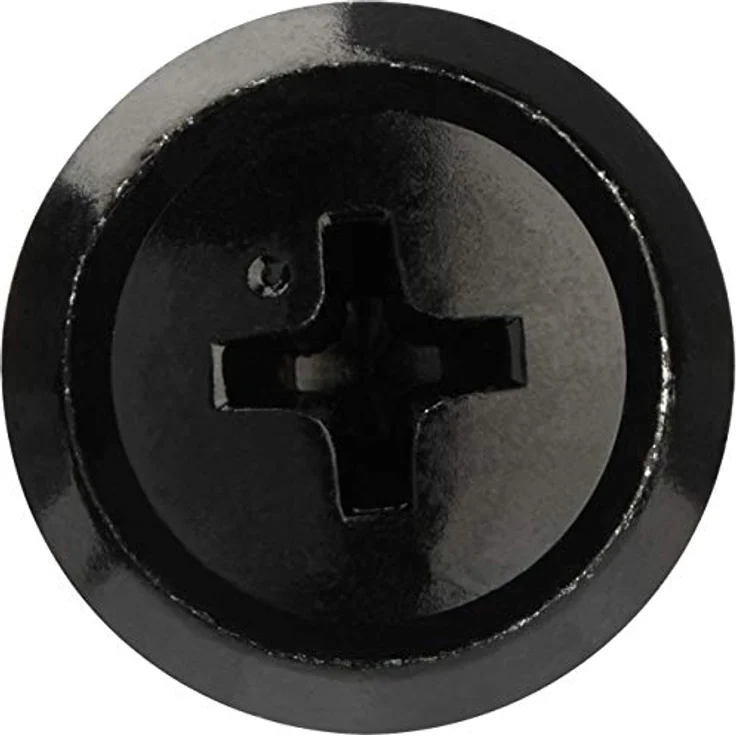 StarTech.com 50 Stück 10-32 Server Rack Käfigmuttern und Schrauben mit Unterlegscheiben - Rack Montagematerial - Clip/Muttern und Schrauben für quadratische Löcher - Schwarz - TAA (CABSCREW1032) – Bild 4