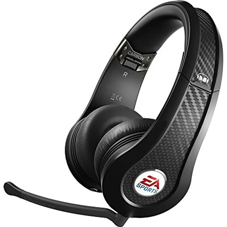 Monster MVP Carbon by EA Sports OnEar Gaming-Headset (PS3, Xbox 360, Wii, PC) schwarz – Bild 4