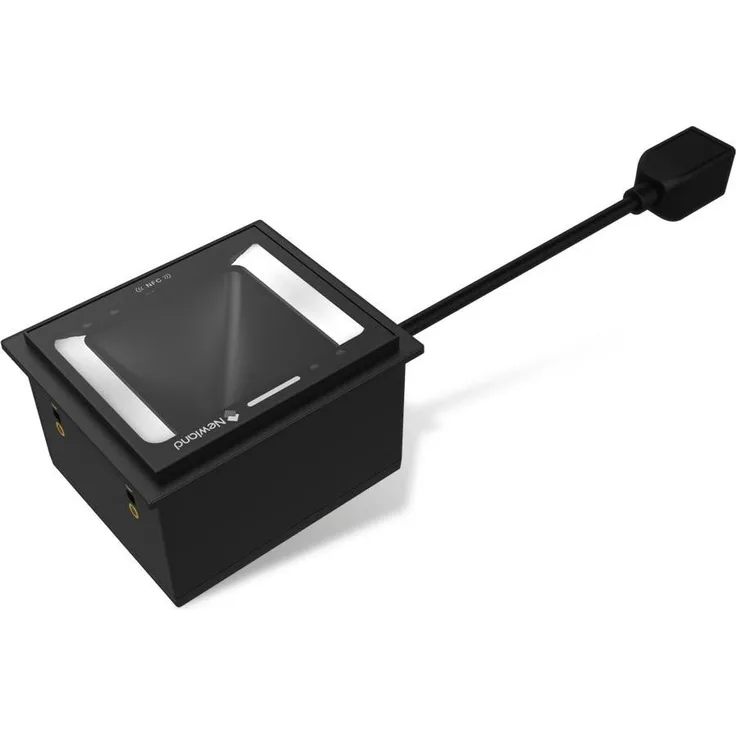 Newland Newland FM3281-NFC-20 2D Fixmount USB-Kit, Barcode-Scanner mit 60 Bilder / Sek. Decodierung, in Schwarz