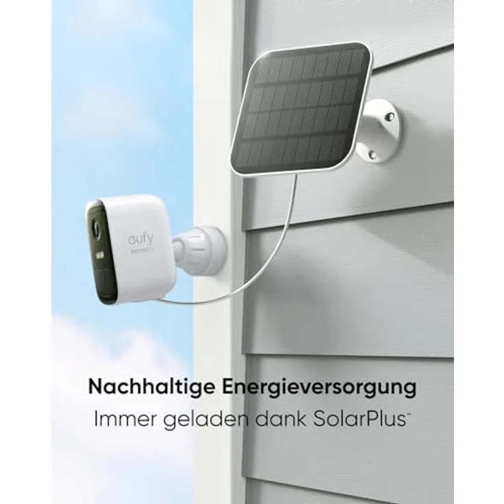 eufy Security eufyCam 2C 2-Kamera-Set mit Solarpanel, Überwachungskamera Aussen, HomeKit-kompatibel, 1080p HD, IP67-wetterfest, Nachtsicht, ohne monatliche Gebühren – Bild 2