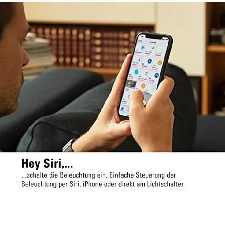 Eve Light Switch - Smarter Lichtschalter mit Apple HomeKit Technologie, Kompatibilität für Mehrfachschalter, integrierte Zeitpläne, anpassbares Design – Bild 4