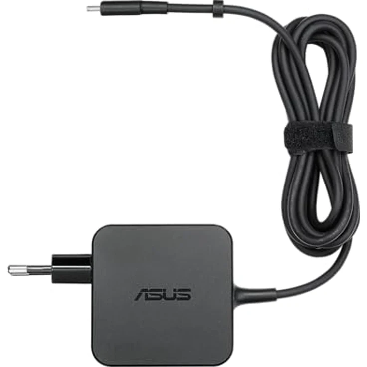 ASUS AC65-00 (A23-065N1A), 65W Notebook-Netzteil mit USB Type-C, Schwarz, mehrere Schutzfunktionen – Bild 4