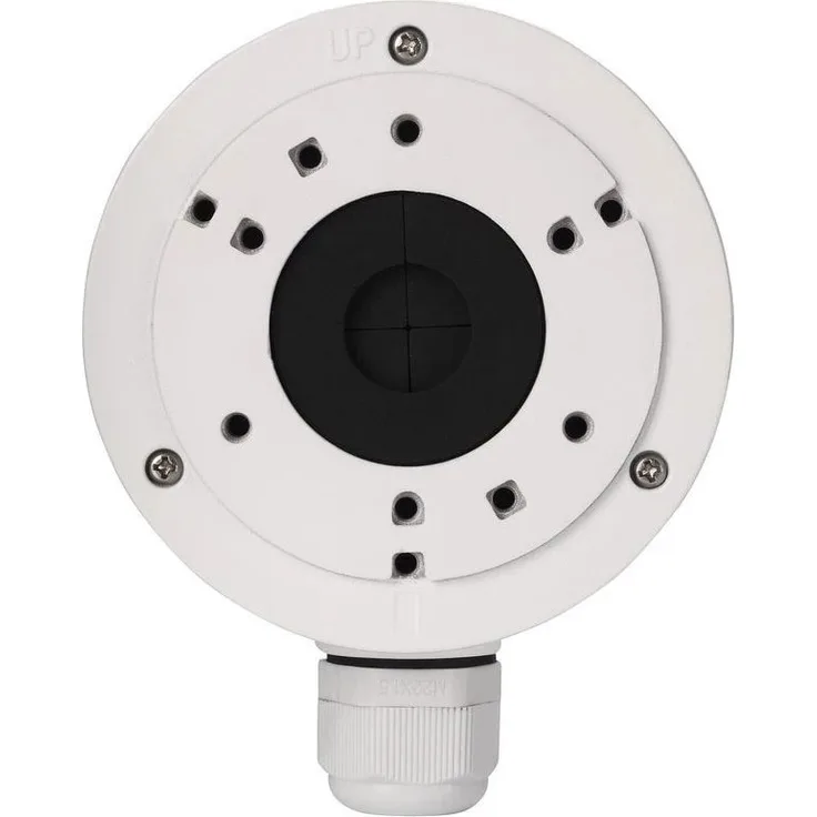 Abus Installationsbox Mini Tube (Netzwerk Zubehör), Netzwerkkamera Zubehör, Weiß, für Outdoor und Indoor, Wand- und Deckenmontage