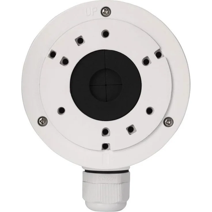 Abus Installationsbox Mini Tube (Netzwerk Zubehör), Netzwerkkamera Zubehör, Weiß, für Outdoor und Indoor, Wand- und Deckenmontage