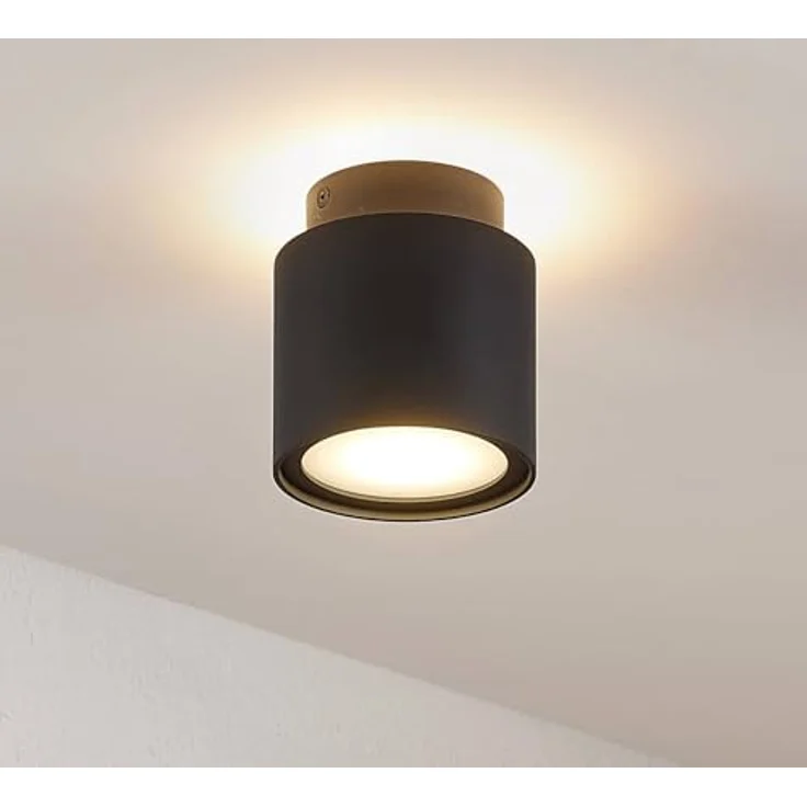 Arcchio Deckenlampe 'Walisa' (Modern) in Schwarz aus Aluminium für Wohnzimmer & Esszimmer (2 flammig, GU10) - Deckenleuchte, Lampe, Wohnzimmerlampe – Bild 2