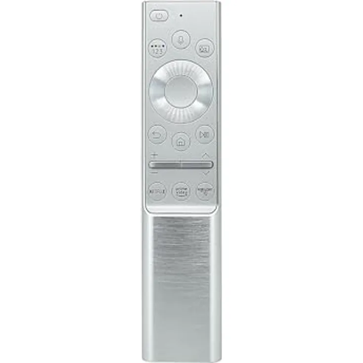 azurano Ersatz-Fernbedienung für Samsung BN59-01328A, BN59-01327B - Metall Gehäuse, VOCIE/Sprachfernbedienung, kompatibel mit QE GQ 4K QLED Series