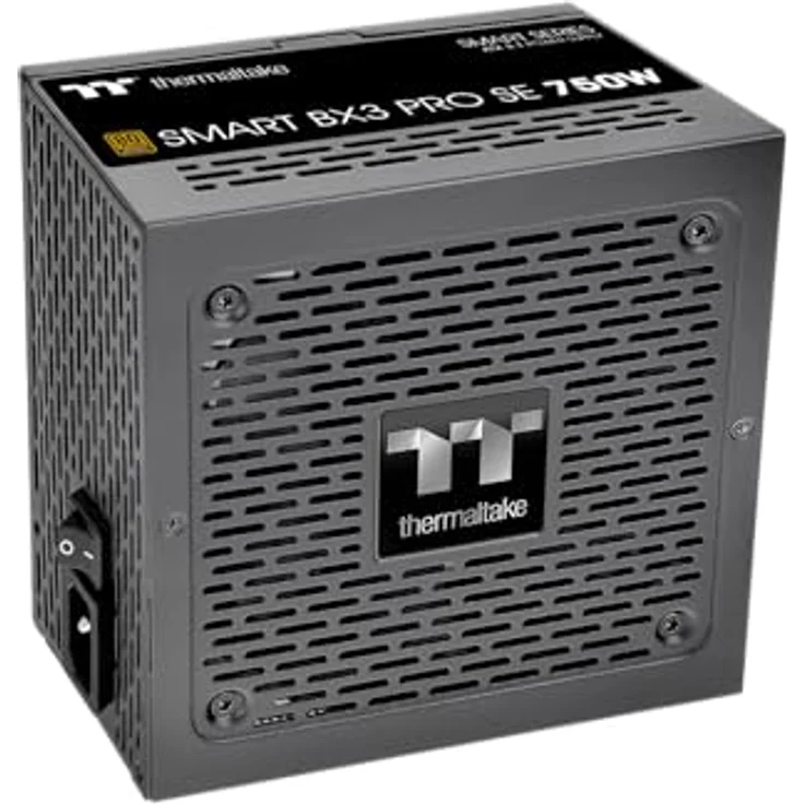 Thermaltake Smart BX3 Pro SE 750W, Non-Modular Netzteil mit 80 Plus Bronze, leiser 120 mm Hydrauliklager-Lüfter und flachen Kabeln für optimales Kabelmanagement – Bild 4