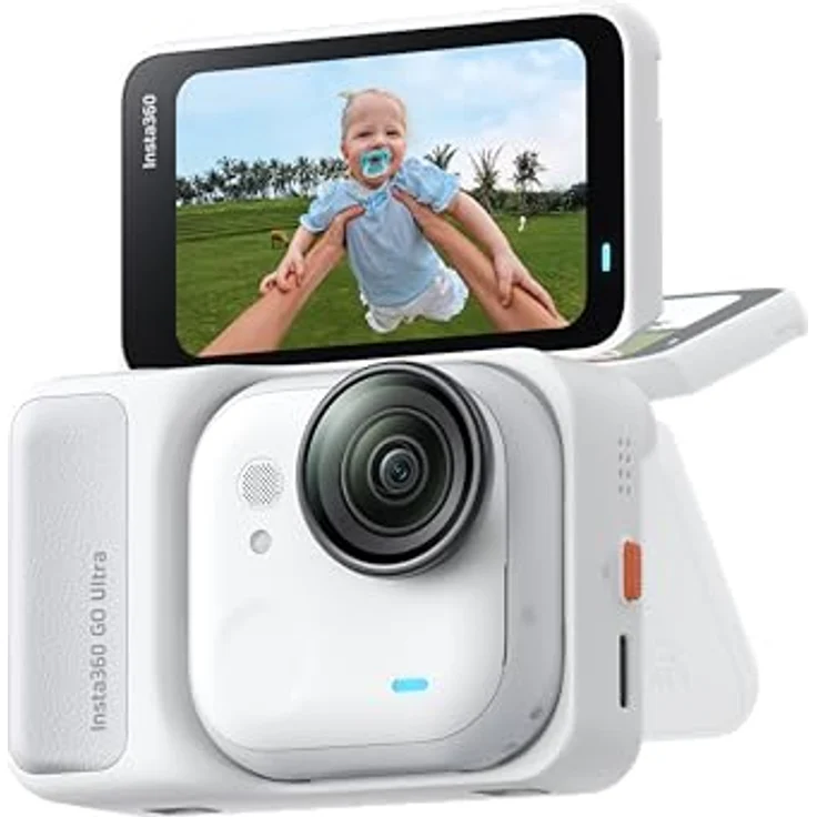 Insta360 GO Ultra Standard Bundle, Kompakte Action-Cam mit 4K@60fps, WLAN, Bluetooth, Weiss – Bild 3
