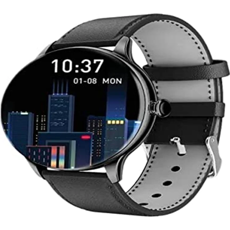 MAXCOM Visionary Fit Pro Smartwatch Schwarz, AMOLED-Display, 3-4 Tage Akkulaufzeit, IP67-Wasserdichtigkeit – Bild 2