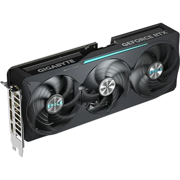 Gigabyte GeForce RTX 5070 Ti Eagle OC SFF 16G Grafikkarte - 16GB GDDR7, 256 Bit, PCI-E 5.0, 2542 MHz Core Clock, RGB-Beleuchtung, NVIDIA DLSS 4, GV-N507TEAGLE OC-16GD – Bild 5