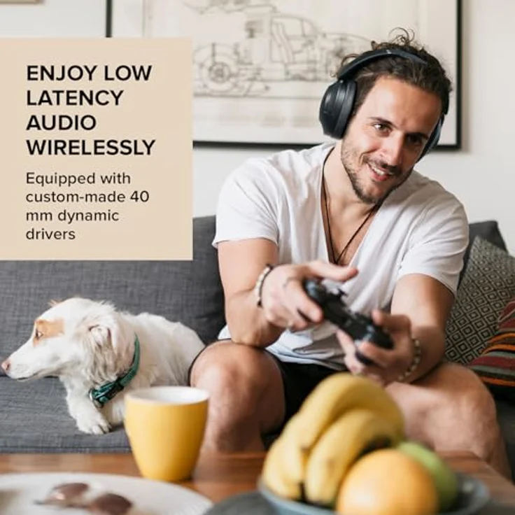 Creative Zen Hybrid 2 (weiß, Bluetooth, USB-C, ANC) Kopfhörer aus Weiss – Bild 2