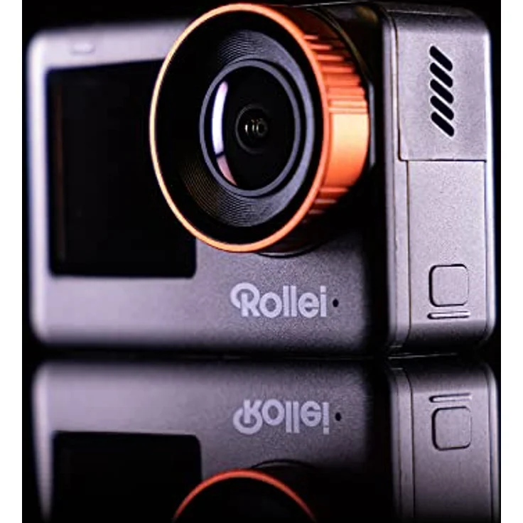 Rollei Actioncam one - Die Neue 4K Action-Cam mit 60FPS, 5 Meter Wasserdicht, ohne Gehäuse, 30 Meter mit Gehäuse und umfangreichen Zubehör – Bild 4
