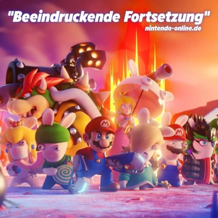 UBISOFT Mario + Rabbids Sparks of Hope - Nintendo Switch, innovatives Kampfsystem, galaktisches Abenteuer, 9 Spielfiguren – Bild 7