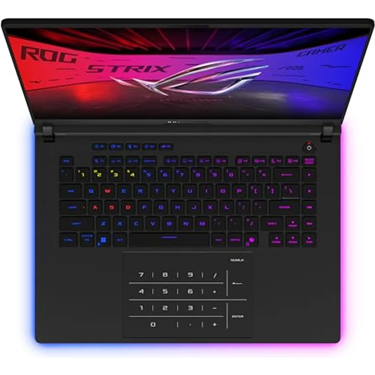 ASUS ROG Strix SCAR 16 G635LW-RW024W, 16" WQXGA MiniLED Gaming-Laptop, Intel Core Ultra 9 275HX, 32 GB RAM, 1 TB SSD, NVIDIA GeForce RTX 5080, Schwarz – Bild 5