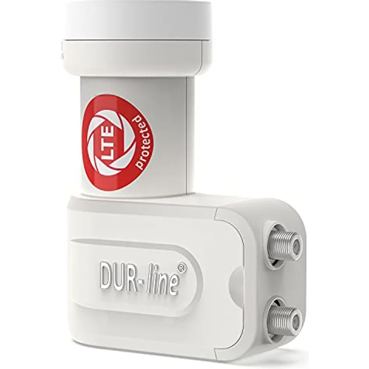 DUR-line +Ultra Twin LNB für bis zu 2 Teilnehmer white/weiß – Bild 2