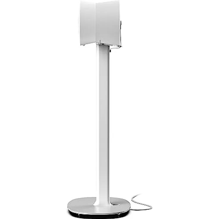 Flexson Bodenständer für SONOS ERA300 - Weiß, Lautsprecher-Ständer mit integrierter Kabelschiene