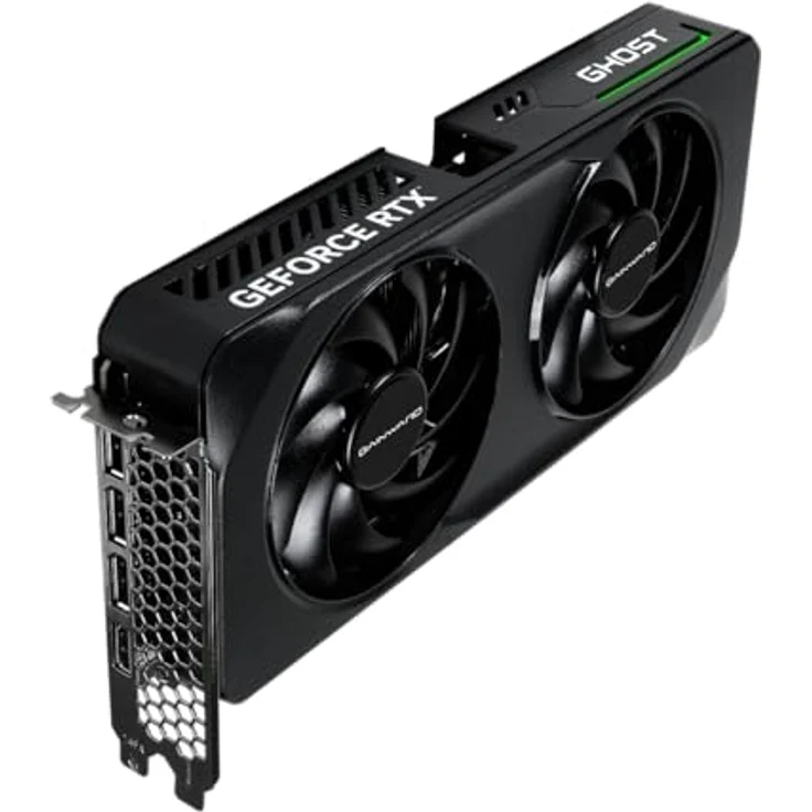Gainward GeForce RTX 5060 Ti Ghost II OC, 16GB GDDR7 Grafikkarte mit aktiver Kühlung, PCIe 5.0, HDMI und DisplayPort – Bild 5