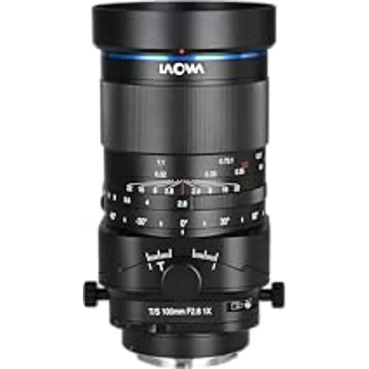 Laowa 100 mm f/2.8 Tilt-Shift 1X Makro-Objektiv für Canon RF Mount Kameras, präzise Neigung von +/-10 Grad und Verschiebung von +/-12 mm – Bild 1