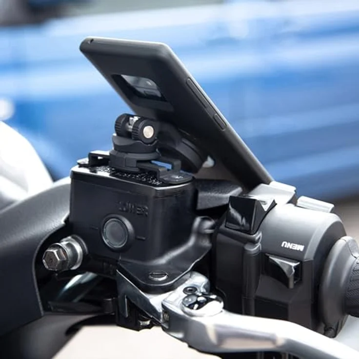 Sp Connect Brake Mount, Smartphone Halterung zur sicheren Befestigung am Bremsflüssigkeitsbehälter, Schwarz – Bild 5