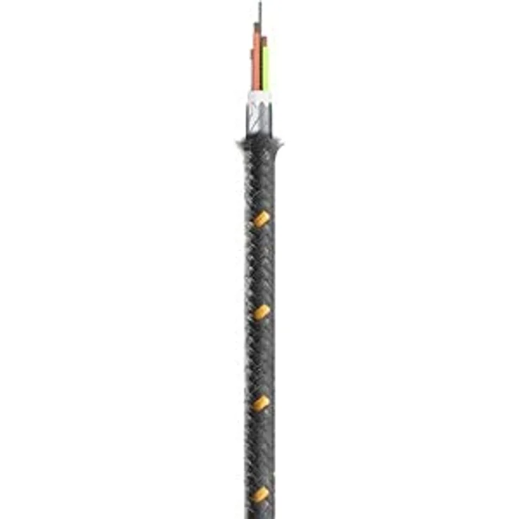 cellularline Tetraforce Cable 200cm - USB-C to USB-C, ultraflexibles und extrem widerstandsfähiges Kabel in schwarz – Bild 4