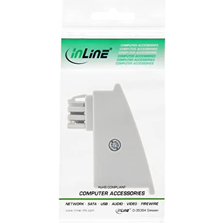 InLine 69949 TAE-F DSL Adapter, TAE-F Stecker auf RJ45 Buchse, 8P2C für Fritzbox – Bild 3
