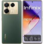 Infinix Note 40 PRO 12GB/256GB, Dual-Sim, Schnellladung, GPS, NFC Smartphone (6,78 Zoll, 256 GB Speicherplatz, AMOLED Display, Gorillaglas) in schwarz