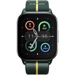 Motorola Moto Watch Fit, Smartwatch mit 1,9" OLED-Display, IP68 Wasserschutz, bis zu 16 Tage Akkulaufzeit, Trekking Green Armband
