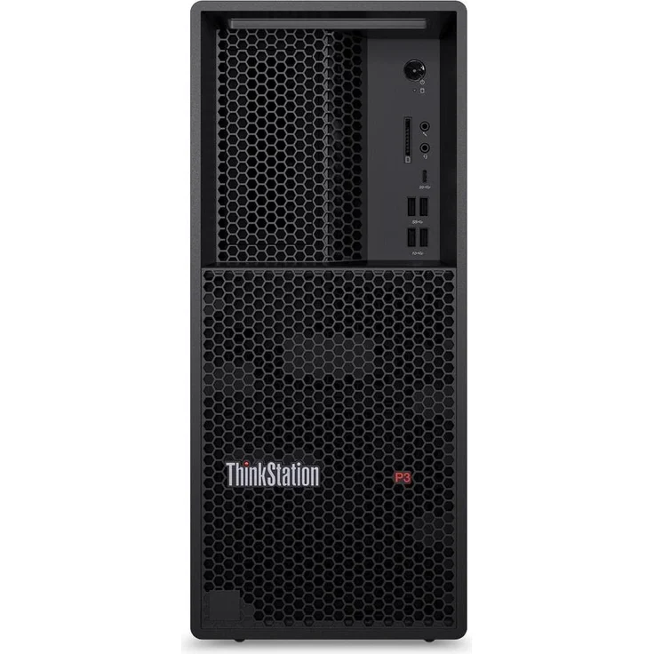 Lenovo ThinkStation P3 Tower Gen 2, Workstation mit Intel Core Ultra 9 285K, 64 GB RAM, 1 TB SSD und RTX A4000, Schwarz