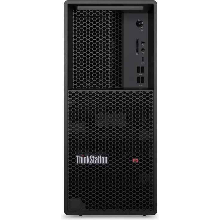 Lenovo ThinkStation P3 Tower Gen 2, Workstation mit Intel Core Ultra 9 285K, 64 GB RAM, 1 TB SSD und RTX A4000, Schwarz