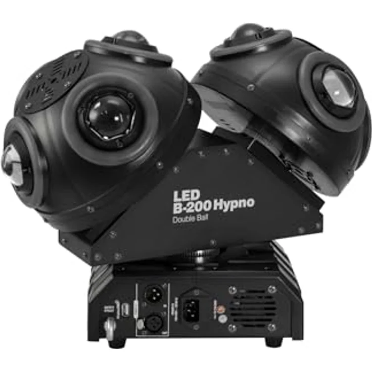 Eurolite LED B-200 Hypno Double Ball, Strahleneffekt Licht Set mit automatischem und Musikmodus, hohe Energieeffizienz – Bild 8
