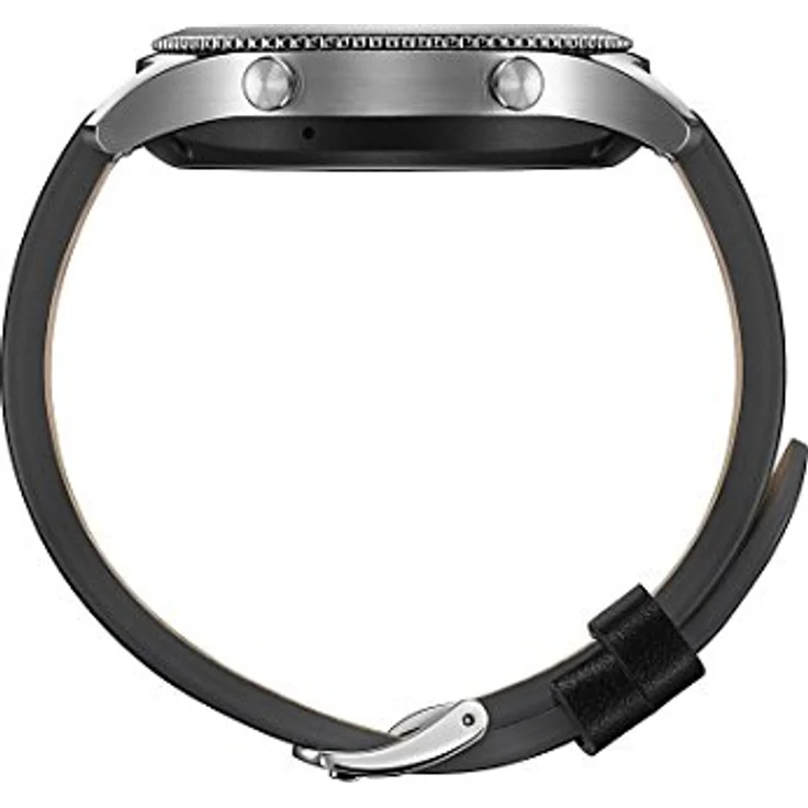 Samsung Gear S3 Classic Smartwatch GPS, Unisex, S/L, Edelstahlgehäuse, Schwarz/Silber – Bild 3