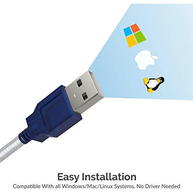Sabrent USB 2.0 to Serial (9-Pin) DB-9 RS-232 Converter Cable, Prolific Chipset, Hexnuts, [Windows 10-8.1-8-7-VISTA-XP, Mac OS X 10.6 and Above] 10-Feet (CB-9PTF) – Bild 5