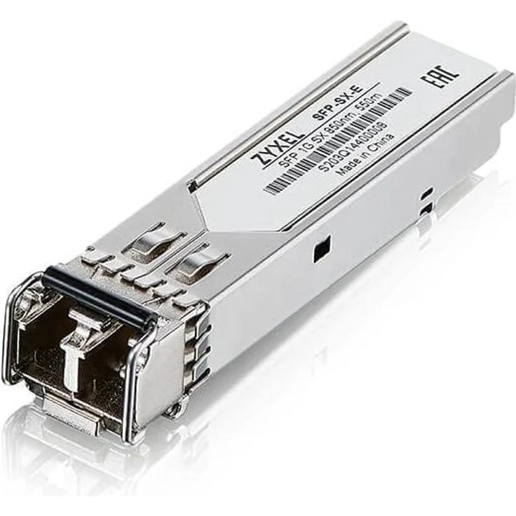 Zyxel Transceiver 10 SFP-SX-E Short Range 550m, Transceiver, Silber - Hochleistungsnetzwerkgerät von Zyxel