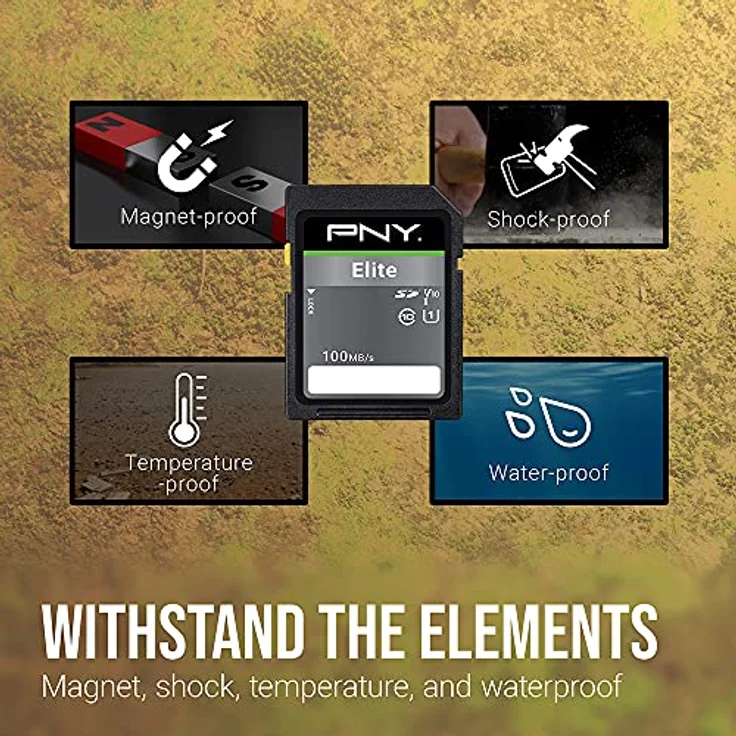 PNY Elite R100 SDHC 32GB, UHS-I U1, Class 10 (P-SD32GU1100EL-GE) – Bild 5
