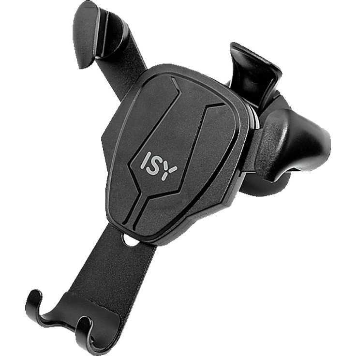 ISY ICH-1201 Kfz-Halterung, universelle Smartphone-Halterung in Schwarz