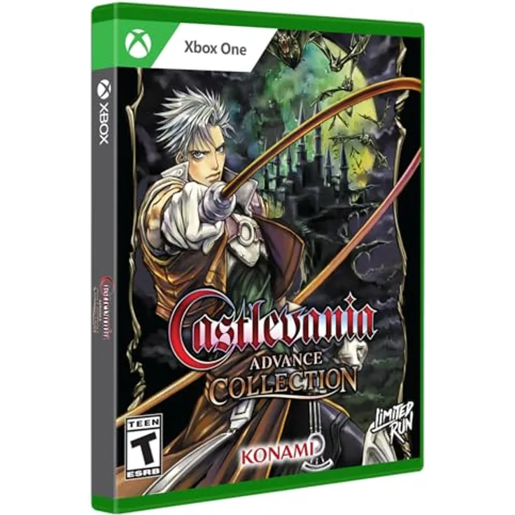 Limited Run Castlevania Advance Collection (Circle of the Moon Cover) - Xbox One Spiel, regionfrei mit modernen Speicherfunktionen