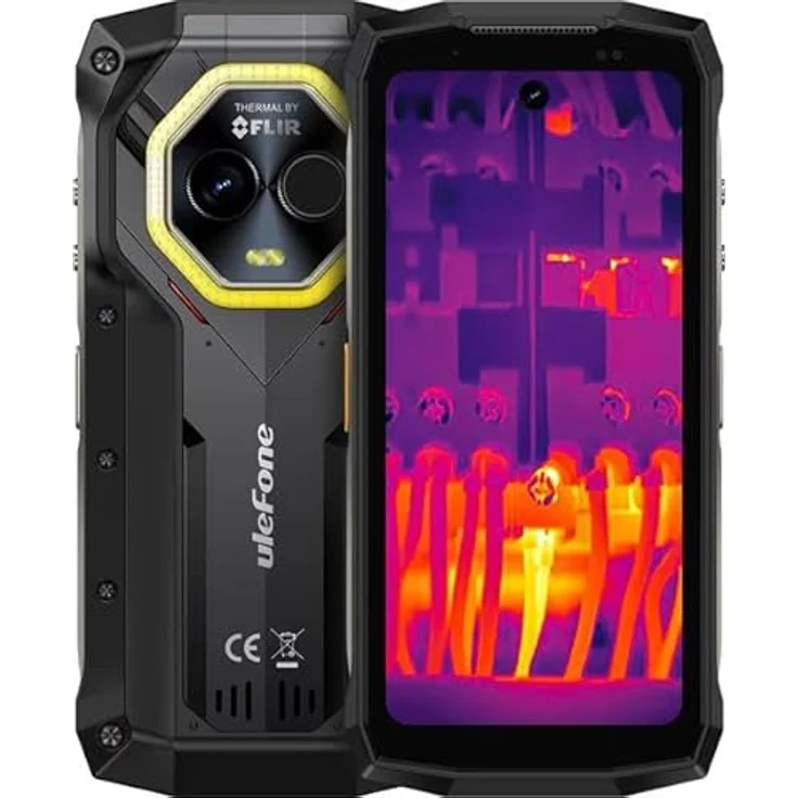 Ulefone Armor Mini 20T Pro Dual 5G, 256 GB, 8 GB RAM, Schwarz