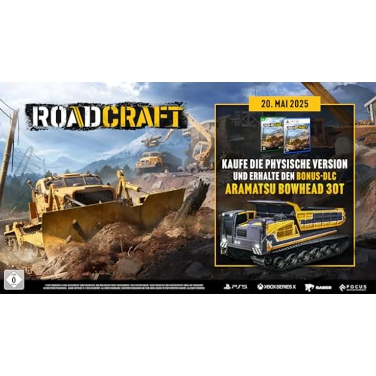 Astragon Roadcraft [XSX], Xbox Series X Spiel zur Wiederherstellung von Standorten mit 40 Fahrzeugen und 8 einzigartigen Karten – Bild 2