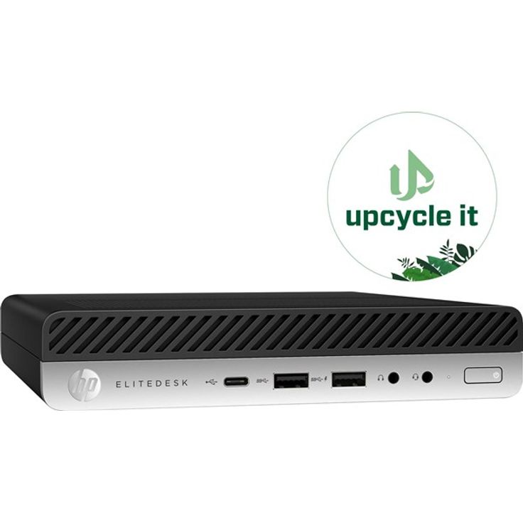 HP EliteDesk 800 G4 DM, Desktop-PC mit Intel Core i5, 32GB RAM, 512GB SSD, Windows 11 Pro, Mini Formfaktor