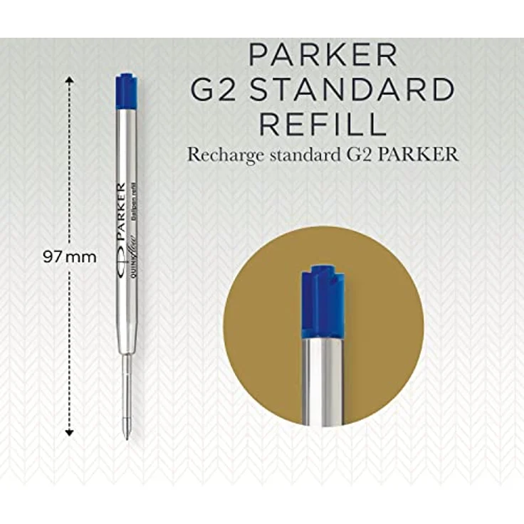 Parker QUINKflow blau Ballpen Refill M Minen – Bild 3