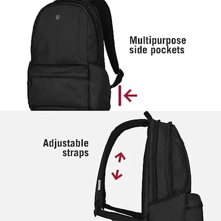 VICTORINOX Altmont Original Laptop Backpack, Laptop Rucksack, Damen/Herren, 15,6" Laptopfach, Tabletfach, 22 l, Schwarz – Bild 5