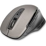 DIGITUS Kabellose Ergonomische Optische Maus 6D, 2.4 GHz 800/1000/1600 DPI, Schwarz-Grau