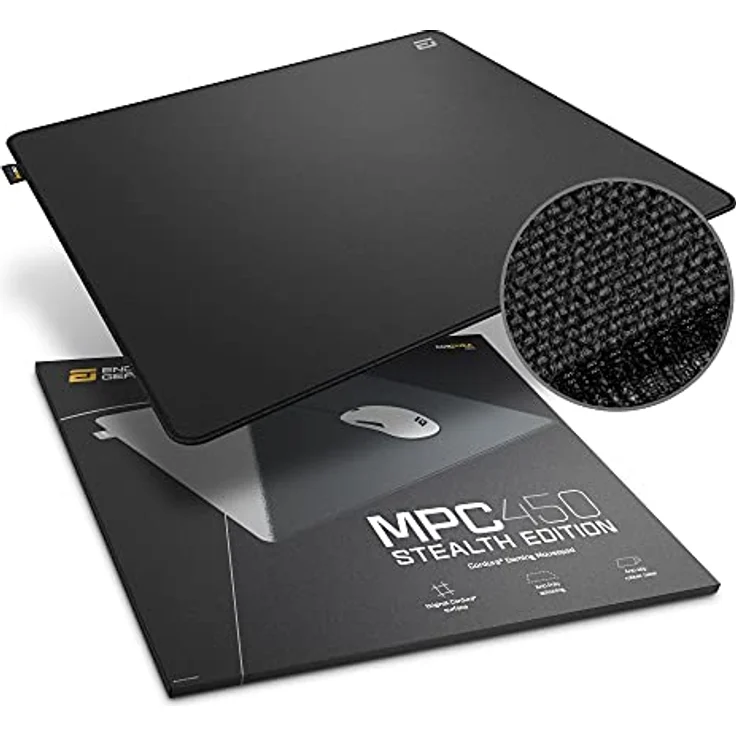 Endgame Gear MPC450 Cordura Gaming Mauspad STEALTH EDITION - schwarz – Bild 7