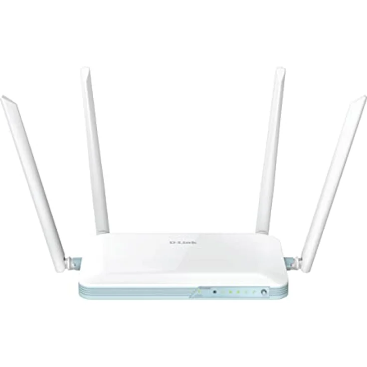 D-Link G403/E EAGLE PRO AI N300 4G Smart Router (4G Download bis zu 150Mbps, Wi-Fi N300, AI Wi-Fi Optimiser, Fast Ethernet LAN Ports, 4G/WAN Failover, WPA3, ohne Simlock) – Bild 1