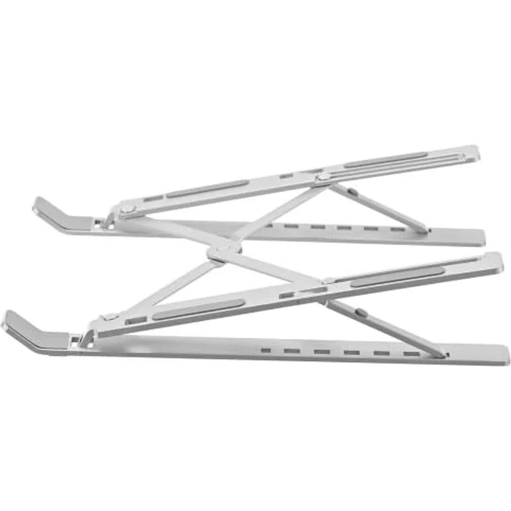 Speaka Professional SP-LS-100, Ergonomischer Notebook-Ständer mit Faltmechanismus und rutschfesten Füßen, für alle gängigen Notebook-Größen – Bild 4
