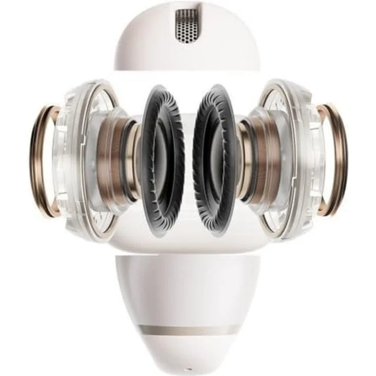 SHOKZ OpenDots 2, Open-Ear Kopfhörer mit Bluetooth 6.1, Bassphere™ 2.0, Pearl White – Bild 3